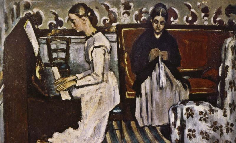 playing, Paul Cezanne